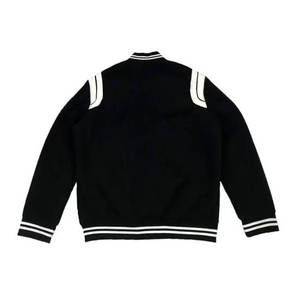Nouvelle veste de style universitaire, logo personnalisé, 100% coton, teinture unie, respirante, coupe-vent, à capuche, meilleur prix, vente flash pour hommes - Product Image 2