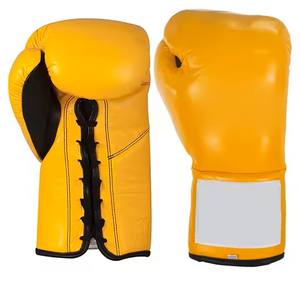 Toutes les couleurs unies Meilleures ventes 2025 Nouvelle arrivée Gant d'entraînement en cuir professionnel Gant de boxe en cuir de vachette pour garçons - Product Image 6