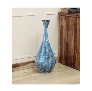 <b>Unique</b> Polished Handmade Metal Flower <b>Vase</b> Wholesale Manufacturer Decorative Metal Flower <b>Vase</b> Exporter at Low Price - Product Image 5