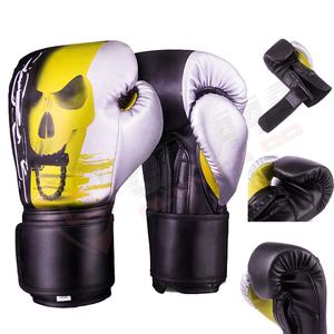 Cranium Printings Kids' PU Leather Sparring-Boxing Fighting Sports High Quality Leather Custom Designer Boxing <b>Gloves</b> - Product Image 1