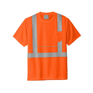 OEM service Men <b>Hi</b> <b>Vis</b> <b>T</b> <b>Shirt</b> Hot Sale Top Trending safety protection short sleeves custom design trending Men <b>Hi</b> <b>Vis</b> <b>T</b> <b>Shirt</b> - Product Image 3