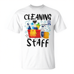 Camiseta para el personal de limpieza, para el equipo de limpieza, orgulloso equipo de limpieza - Product Image 2