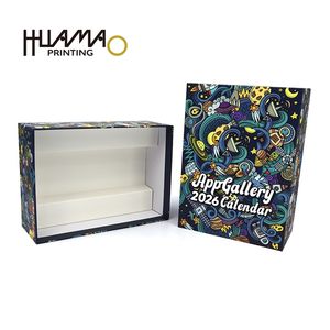 Caja de Regalo de Cartón Rígido Personalizable Estilo Punk de Huamao, Impresión a 4 Colores con Logotipo Personalizado para Libros, Calendarios y Diversos Regalos - Product Image 1