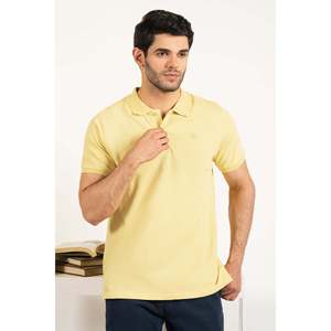 เสื้อโปโลผู้ชาย Austin Summer ใส่สบาย ระบายอากาศได้ดี เนื้อผ้าถัก ทอแบบมีลายพิมพ์สีอ่อน ไซส์ XL ความยาวสั้น - Product Image 1