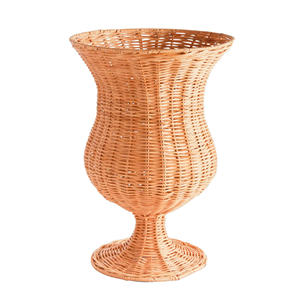 แจกันหวายตกแต่งด้วยมือจากเวียดนามหรูหราตกแต่งบ้าน - Product Image 1