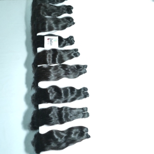 Paquetes al por mayor de cabello humano rizado indio con cutícula alineada, doble onda profunda, sin procesamiento, para trenzar. - Product Image 5