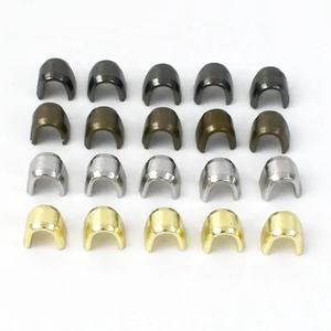 Deepeel ZP003 10 #   Accesorios <span class=keywords><strong>de</strong></span> Ferretería <span class=keywords><strong>para</strong></span> Cierres <span class=keywords><strong>de</strong></span> Equipaje Hechos a Mano, Cierre <span class=keywords><strong>de</strong></span> Aleación en Forma <span class=keywords><strong>de</strong></span> U, Tope <span class=keywords><strong>de</strong></span> Cierre, Hebilla <span class=keywords><strong>de</strong></span> Cierre - Product Image 3