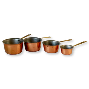 Cucharas medidoras de cobre modernas, utensilios de cocina, superventas, venta al por mayor, medición de granos de café de cobre - Product Image 6