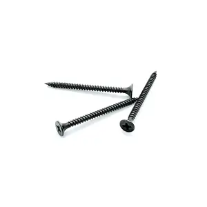 KDG Manufactory C1022 Carbon Steel Fine And Coarse Thread Black Gypsum Drywall Screws