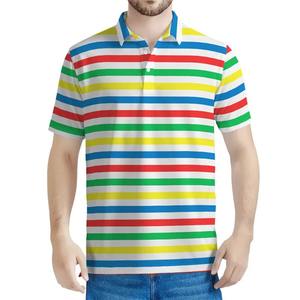 T-shirt à manches courtes pour homme, polo de golf respirant et décontracté à la mode pour homme - Product Image 3
