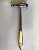 Reflex Tromner Percussion Marteau pur en acier inoxydable neurologique avec poignée à pointe pointue avec étui Meilleur fournisseur au Pakistan