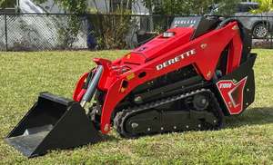 Nueva Minicargadora V1000 2025 de 25 HP con Motor Diésel Kubota, Cucharón y Garra, Bomba de Motor, 5 Años de Garantía, Excavadora de 5 Toneladas - Product Image 3