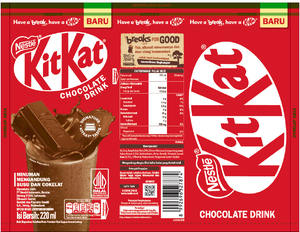 Kit Kat 220ml Premium Collection Bebida de chocolate On-the-Go Energy para exportación Indonesia - Product Image 2