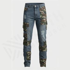 Pantalones Vaqueros de Mezclilla para Hombre 2025, Pantalones Ajustados, Vaqueros Ajustados para Hombre, Venta al por Mayor de Fábrica, Transpirables, Rectos, Servicio OEM - Product Image 1