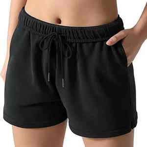 Pantalones cortos de malla para correr para mujer, forro interior, transpirables, de secado rápido, ligeros, deportivos, Fitness, entrenamiento activo, ropa cómoda para exteriores - Product Image 1