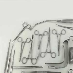 Juego de 27 Instrumentos para Amigdalectomía, Manual, Certificado CE, Herramientas de Cirugía ORL de la Mejor Calidad, Acero Inoxidable Alemán Pentax - Product Image 3