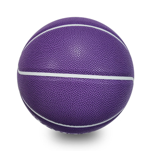 Ballon de basket-ball silencieux, durable et léger, taille 7, logo personnalisé, couleur blanche, pour enfants et jeunes, ballon en PU pour entraînement en salle, jeu, OEM - Product Image 5