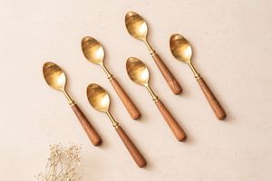 Juego de cubiertos de lujo de alta calidad para bodas Juego de cuchillos y cucharas de tenedor de acero inoxidable dorado con espejo Cubiertos para bodas - Product Image 3