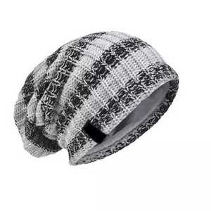 Wholesale 100% acrylic unisex Custom Jacquard knitted Beanie <b>Hat</b> <b>winter</b> ski skull cap Plain Baggy slouchy Street wear waffle Cap - Product Image 2
