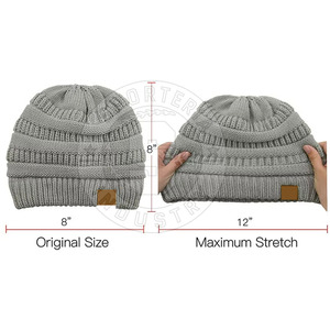 Gorros de Punto Jacquard Personalizados al por Mayor con Logotipo, Ligeros, Cálidos y de Alta Calidad para Invierno - Product Image 6