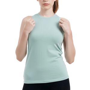 Débardeur court haut de gamme pour femme 100 % polyester, impression de logo personnalisé, service OEM pour marques de détail internationales - Product Image 1