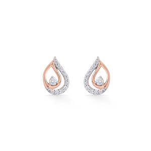 Boucles d'oreilles clous en diamant Dew Drift - Product Image 3