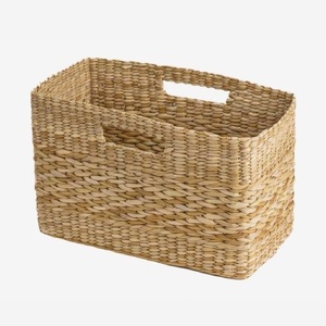 Home Decorative Handmade Large Seagrass <b>Storage</b> Laundry <b>Basket</b> <b>Woven</b> Straw Plant Planter Container Rattan <b>Storage</b> <b>Basket</b> - Product Image 4