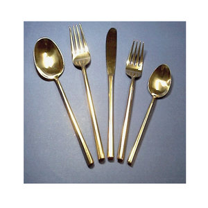 ชุดเครื่องใช้บนโต๊ะอาหารทองเหลือง5ชิ้นชุดเครื่องใช้บนโต๊ะอาหารขนาดและรูปร่างที่กำหนดเองได้ - Product Image 1