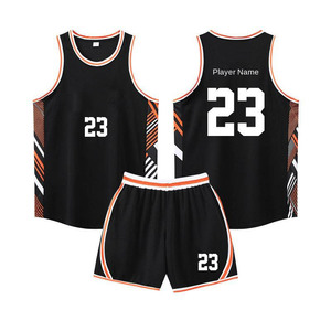 Ensemble de Tenue de Basketball Personnalisée Unisexe Sublimation Jersey Shorts Respirant Séchage Rapide Léger 100% Coton Vêtements de Sport Athlétique - Product Image 1