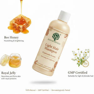 Shampoo nourrissant 250 ml pour cheveux clairs, pH équilibré, formule naturelle végétalienne RedMoringa, sans sulfate, pour salons, marque privée OEM Italie - Product Image 3