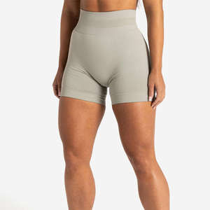 Shorts Deportivos Personalizados de Cintura Alta con Elástico, Diseño Sólido, Venta al por Mayor, Nuevos Shorts de Playa para Hombre y Mujer - Product Image 1