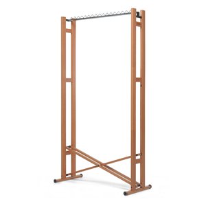 Stand appendiabiti Snake 90 (96x43x177cm) Noce 415406 - Product Image 1