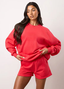 Sweat-shirts en molleton à col rond personnalisés pour femmes et hommes, unis, brodés, hiver, anti-boulochage, séchage rapide, technique lavée - Product Image 5