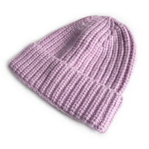 Gorro de Punto Suave y Elástico de Dos Tonos con Puño Enrollado Acanalado, Gorro Unisex Cómodo y Moderno para Clima Frío - Product Image 6