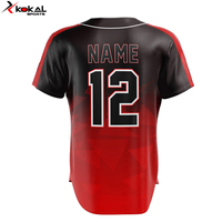 Vente en gros de maillots de baseball sublimation personnalisés de qualité supérieure uniformes de baseball