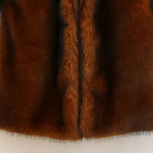 Manteau long en fausse fourrure à manches longues, décontracté, tendance, pour femmes, hiver, haute qualité - Product Image 6