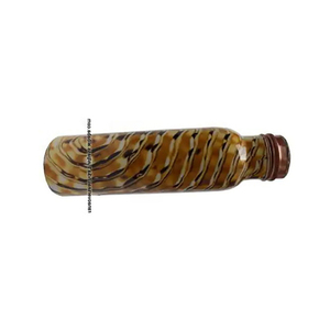Venta directa de fábrica, botella de agua Coper impresa esmaltada para el hogar, cocina, oficina, beneficio de salud de Ayurveda al mejor precio - Product Image 6