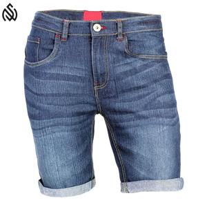 Nouveau style de shorts en denim d'été en gros dernière mode droite vente entière fabriquée au Pakistan jeans décontractés pantalon court - Product Image 1