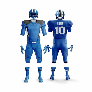 Conjunto de Uniforme de Fútbol Americano de Malla Resistente, Tela Duradera de Secado Rápido, Parte Superior y Parte Inferior Acolchada - Product Image 6