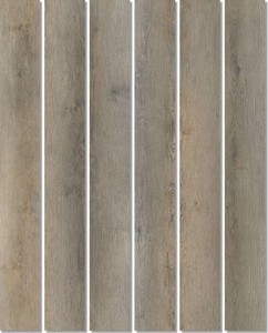 แผ่นไวนิลลายไม้สำหรับใช้ในเชิงพาณิชย์กันน้ำได้แผ่นไม้โอ๊คที่มีความทุกข์พื้น SPC สำหรับบ้าน - Product Image 1