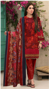 งานปักอย่างหนา georgette สนามหญ้าอินเดีย pakistani punjabi afghani ลำลอง floralwar kameez 2ชิ้น kurties ธรรมชาติ - Product Image 5