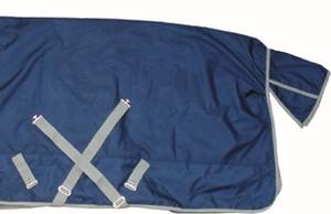 Smart High-Neck Horse Rug 1680D Oxford Weave Winter Waterproof Turnout with Breathable Cotton Fleece Fill Strong and Durable - Product Image 3