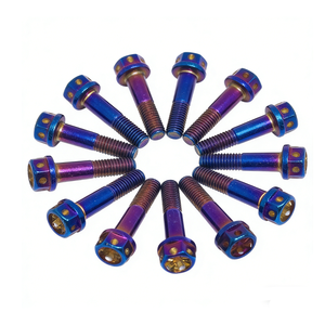 Sekrup Baut <span class=keywords><strong>Titanium</strong></span> Gr5 Mentah Berwarna Nodized M3 M4 M5 M6 M7 M8 M10 untuk Sepeda Motor, Laris Terjual - Product Image 3