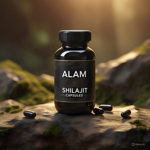 Cápsulas en polvo de shilajit del Himalaya secadas al sol orgánicas de la mejor calidad OEM al por mayor 100% ácido fúlvico natural puro 60 piezas adultos - Product Image 3