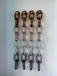 โซ่เรซิ่นทำมือคุณภาพสูงสำหรับตกแต่งผนัง โซ่แขวนผนัง สีตามสั่ง ทนทาน สินค้ามาใหม่ โดย HAND MADE CRAFT - Product Image 5