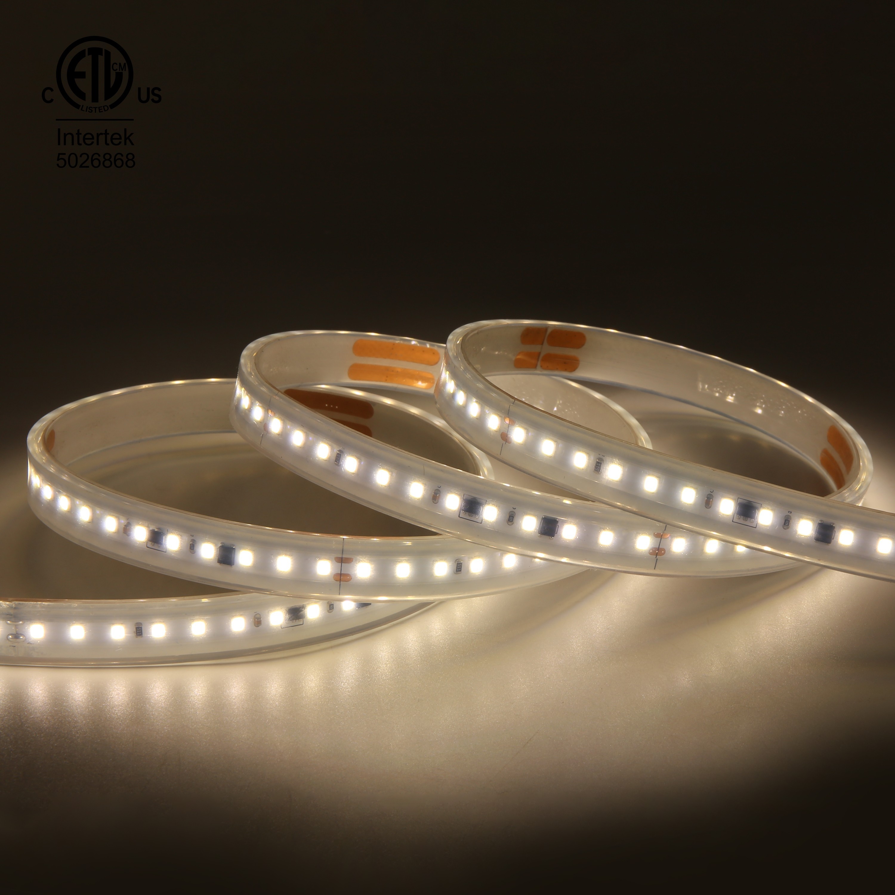 120 Led Strip Light with Silicone Tube Constant Current High-voltage 120V Self-adhesive Smd Smart Light Strip