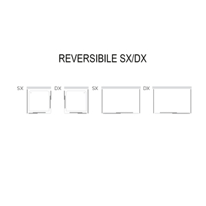 Ogomondo cristallo bianco temprato lato fisso per Box doccia angolo 67-69.5X185 cm confezione trasparente 1 - Product Image 3