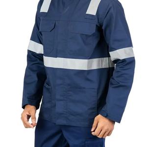 Veste de sécurité pour homme 100% polyester, classe 1 ANSI, LED clignotante, imperméable, haute visibilité, réfléchissante, pour le travail - Product Image 4