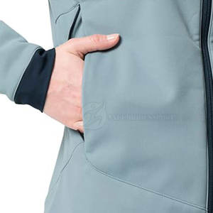 Chaquetas Softshell para Mujer, Diseño Personalizado, Teñido Liso, Transpirables, Ecológicas, Relleno de Algodón, Ligeras para Invierno, Acabado de Alta Calidad - Product Image 6