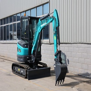 New Small Hydraulic Mini Excavator <b>Compact</b> Crawler Design High Maneuverability Briggs <b>Stratton</b> 40W Engine HAWE Hydraulics - Product Image 5